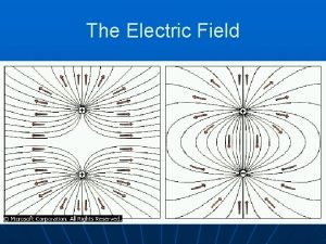 The Electric Field The Electric Field n n