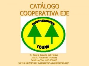 CATLOGO COOPERATIVA EJE C Paraje Caada del Molino