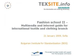 www texsite info Online textile and clothing dictionary