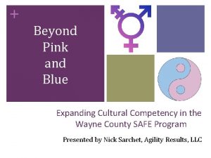 Beyond Pink and Blue Expanding Cultural Competency in