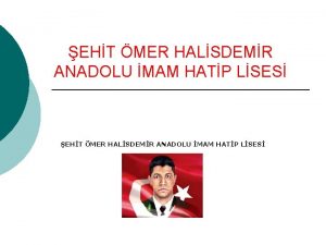 EHT MER HALSDEMR ANADOLU MAM HATP LSES FEN