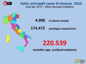 Italia principali cause di decesso 2010 fonte dati