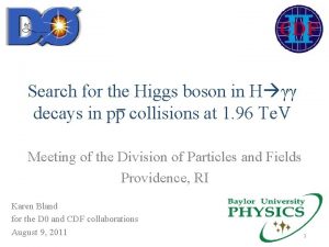Search for the Higgs boson in H decays