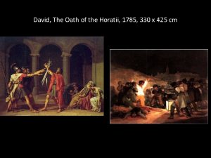 David The Oath of the Horatii 1785 330