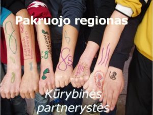 Pakruojo regionas Krybins partnerysts Krybins partnerysts tai Lietuvos