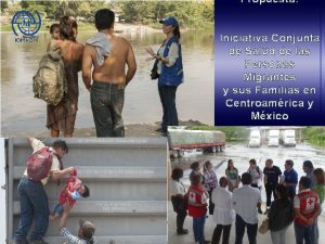 Propuesta Iniciativa Conjunta de Salud de las Personas