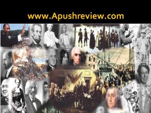 www Apushreview com APUSH Review The Revolution of