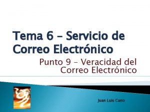 Tema 6 Servicio de Correo Electrnico Punto 9