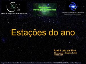 Minicurso de Introduo Astronomia Centro de Divulgao da