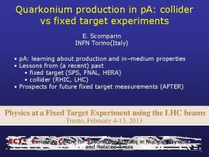 Quarkonium production in p A collider vs fixed