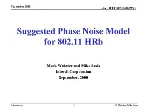 September 2000 doc IEEE 802 11 00296 r