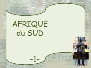 AFRIQUE du SUD 1 AVEC MARIJO S R