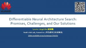 Differentiable Neural Architecture Search Promises Challenges and Our