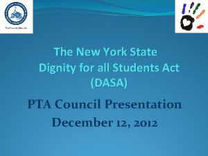 The New York State Dignity for all Students