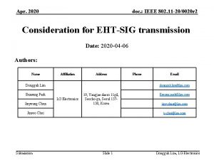 Apr 2020 doc IEEE 802 11 200020 r