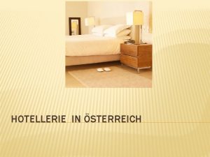 HOTELLERIE IN STERREICH TOURISMUS IN ZAHLEN Beherbergungs und