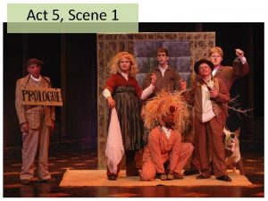 Act 5 Scene 1 HIPPOLYTA Tis strange my