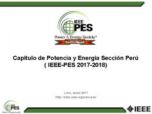 Seccin Per Captulo de Potencia y Energa Seccin