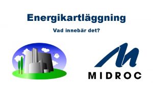 Energikartlggning Vad innebr det Syftet med en Energikartlggning