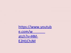 https www youtub e comw atch vHME 2