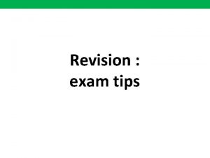 Revision exam tips Introduction to Physics exam 180
