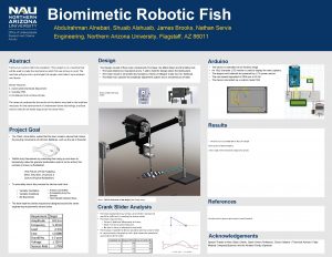 Biomimetic Robotic Fish Abdulrahman Alnebari Shuaib Alshuaib James