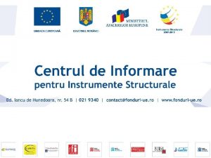 06 04 2012 1 Dezvoltarea CIIS PROGRAMUL OPERAIONAL