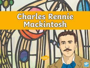 Charles Rennie Mackintosh was a Scottish architect watercolourist