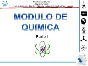 rea Ciencias Naturales Asignatura Qumica Profesor de Ciencias