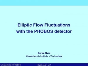 Elliptic Flow Fluctuations with the PHOBOS detector Burak