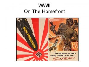 WWII On The Homefront Selective Service and the