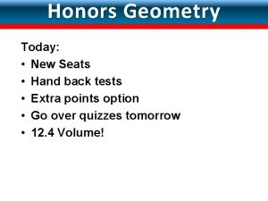 LESSON Volume of Prisms Cylinders 12 4 Honors