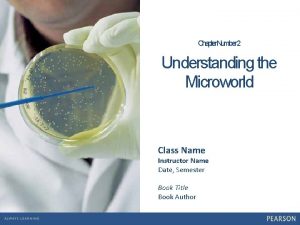 Chapter Number 2 Understanding the Microworld Class Name