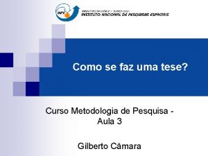 Como se faz uma tese Curso Metodologia de