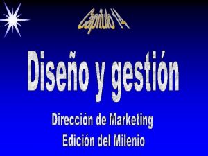 Objetivos Definicin y clasificacin de servicios Distincin entre