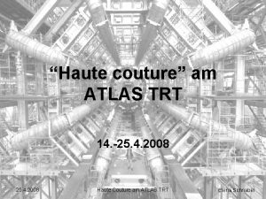 Haute couture am ATLAS TRT 14 25 4