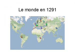 Le monde en 1291 Foire de Lagny 2