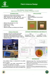 Patch Antenna Design Emory Wineland 1 Farnaz Foroughian