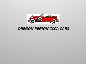 OREGON REGION CCCA CARS H Paul Johnsons 1924