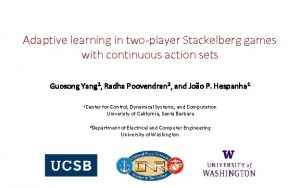 Adaptive learning in twoplayer Stackelberg games with continuous