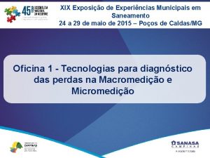 XIX Exposio de Experincias Municipais em Saneamento 24