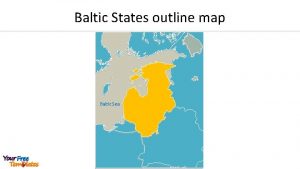 Baltic sea states map