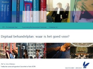 Digitaal behandelplan PIV De Letselschade Raad Expertmeeting Berichtenstandaard