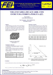 FACULDADE DE ENGENHARIA INDUSTRIAL da Fundao de Cincias