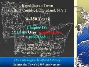 Brookhaven Town Suffolk County Long Island N Y