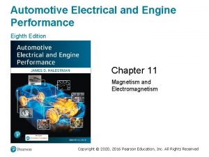 Automotive Electrical and Engine Performance Eighth Edition Chapter