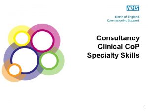 Consultancy Clinical Co P Specialty Skills 1 Transforming
