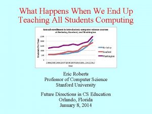 What Happens When We End Up Teaching All