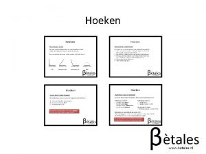 Hoeken Hoeken Inleiding Wat zijn kijkhoeken Hoe teken