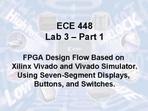 ECE 448 Lab 3 Part 1 FPGA Design